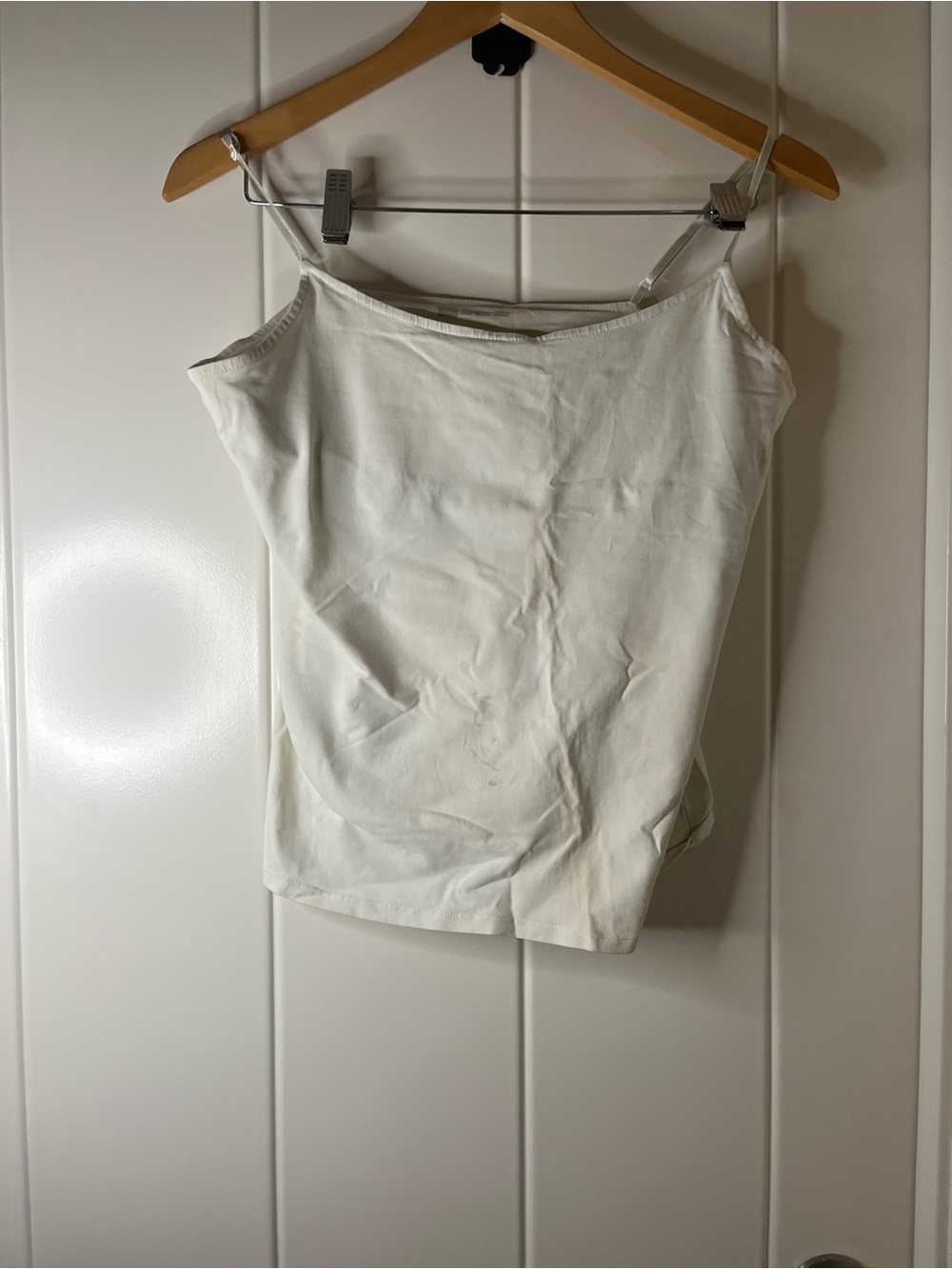 GAP White Spaghetti-Strap Camisole